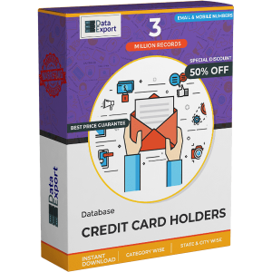Credit Card Holders Database