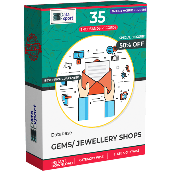 Gems / Jewellery Shops Database