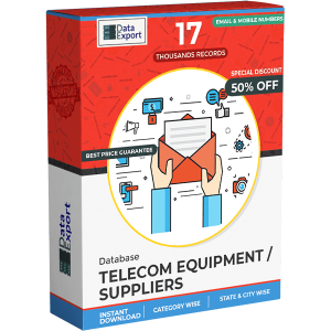 Telecom Equipment / Suppliers Database